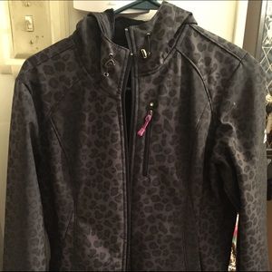 Cheetah print lightweight coat